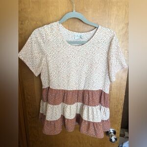 Paper Crane Blouse Top